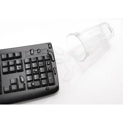 Kensington Pro Fit Wireless Keyboard & Mouse, Straight Full Size Keyboard, Black, Ambidextrous Laser Mouse, K72324US
