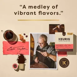Keurig Coffee Collective Bold Beats Single-Serve K-Cup Pods, Medium-Dark Roast Coffee, 20 Count