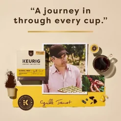 Keurig Coffee Collective Global Trek Single-Serve K-Cup Pods, Medium Roast Coffee, 20 Count