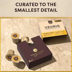 Keurig Coffee Collective Global Trek Single-Serve K-Cup Pods, Medium Roast Coffee, 8 Count
