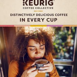 Keurig Coffee Collective Warm Hug Caramel Spice Single-Serve K-Cup Pods, Light Roast Coffee, 80 Count (4 Packs of 20)