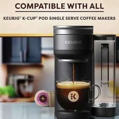 Keurig Coffee Collective Whole Hearted Single-Serve K-Cup Pods, Dark Roast Coffee, 8 Count