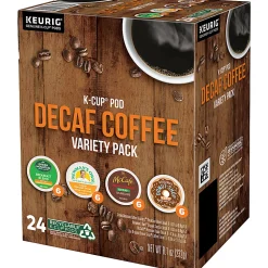 Keurig Green Mountain Coffee Roasters K Cup Variety Sampler Decaf Coffee Pack, Box Of 24 K Cup Pods