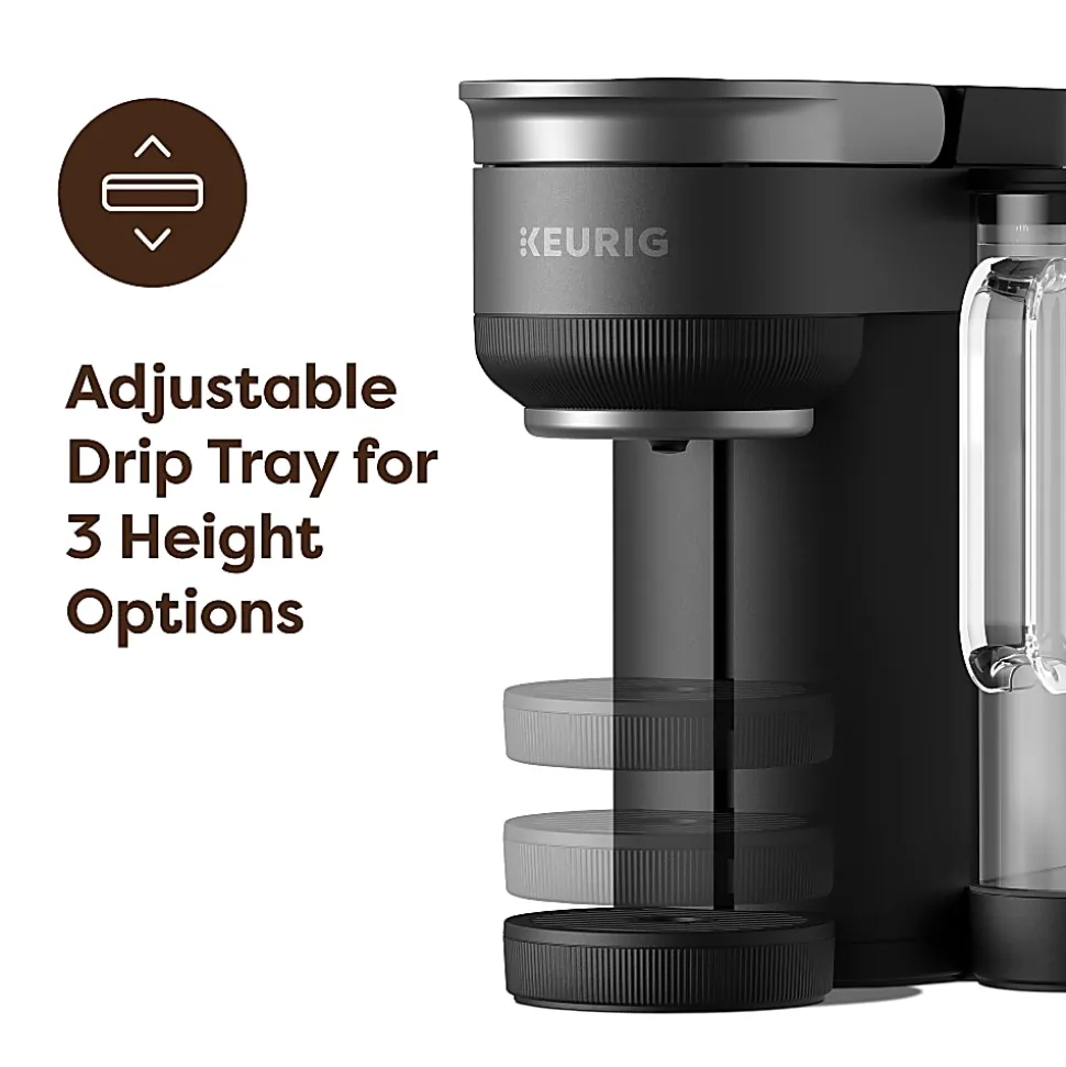 Keurig K-Crema Single Serve Coffee Maker, Black