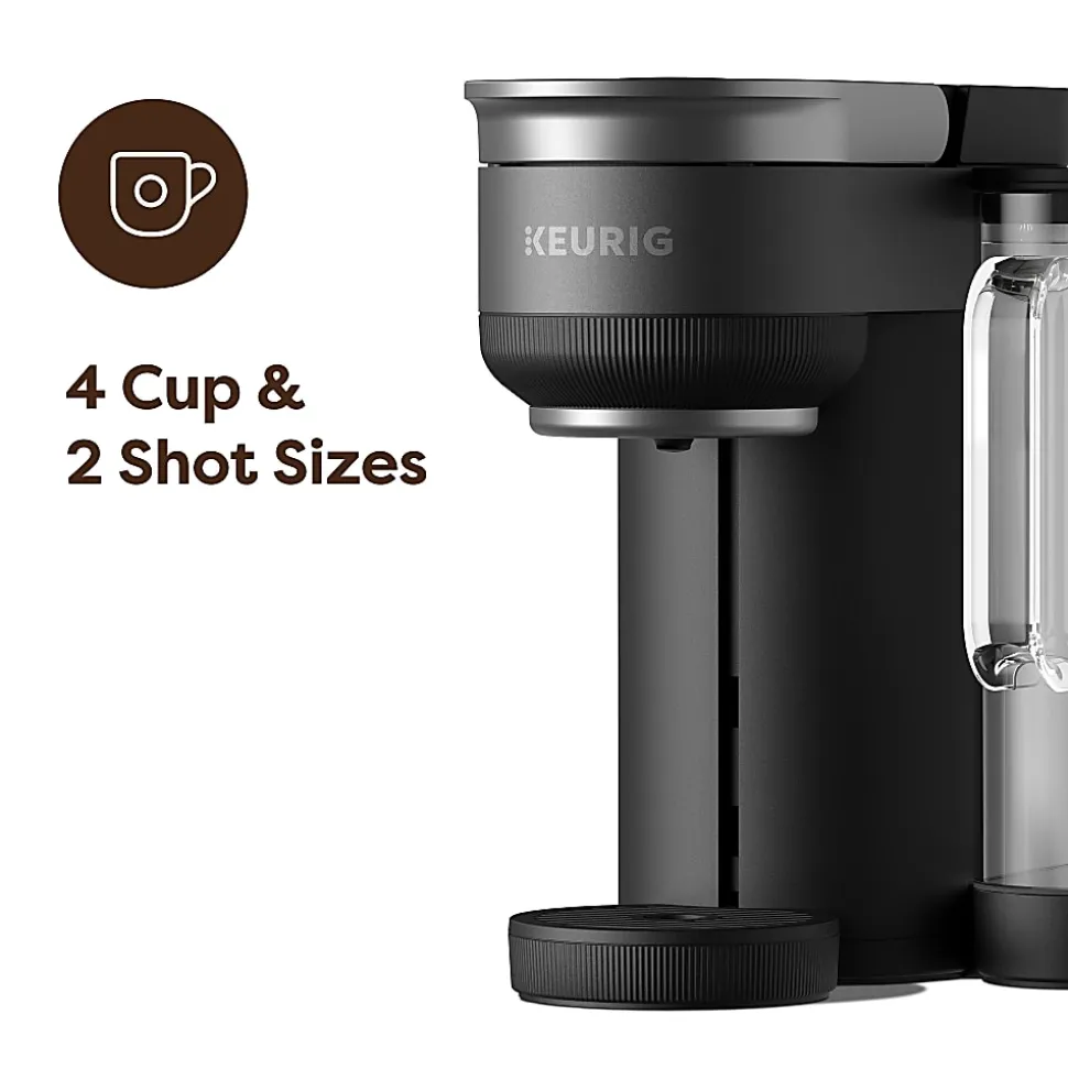 Keurig K-Crema Single Serve Coffee Maker, Black