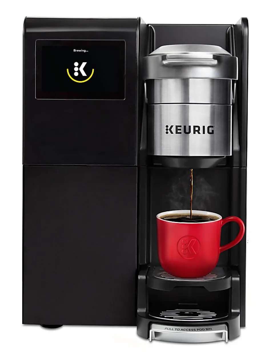 Keurig® K-3550® Single-Serve K-Cup® Pod Coffee Maker for Large Workplaces, Black/Silver