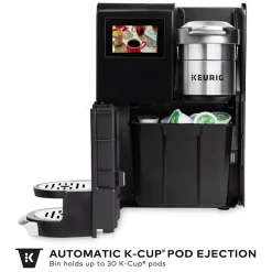 Keurig® K-3550® Single-Serve K-Cup® Pod Coffee Maker for Large Workplaces, Black/Silver
