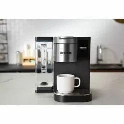 Keurig® K-2550® Single-Serve K-Cup® Pod Medium Workplace Coffee Maker, Plumbed, Silver/Black