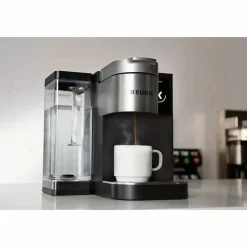 Keurig® K-2550® Single-Serve K-Cup® Pod Medium Workplace Coffee Maker, Plumbed, Silver/Black