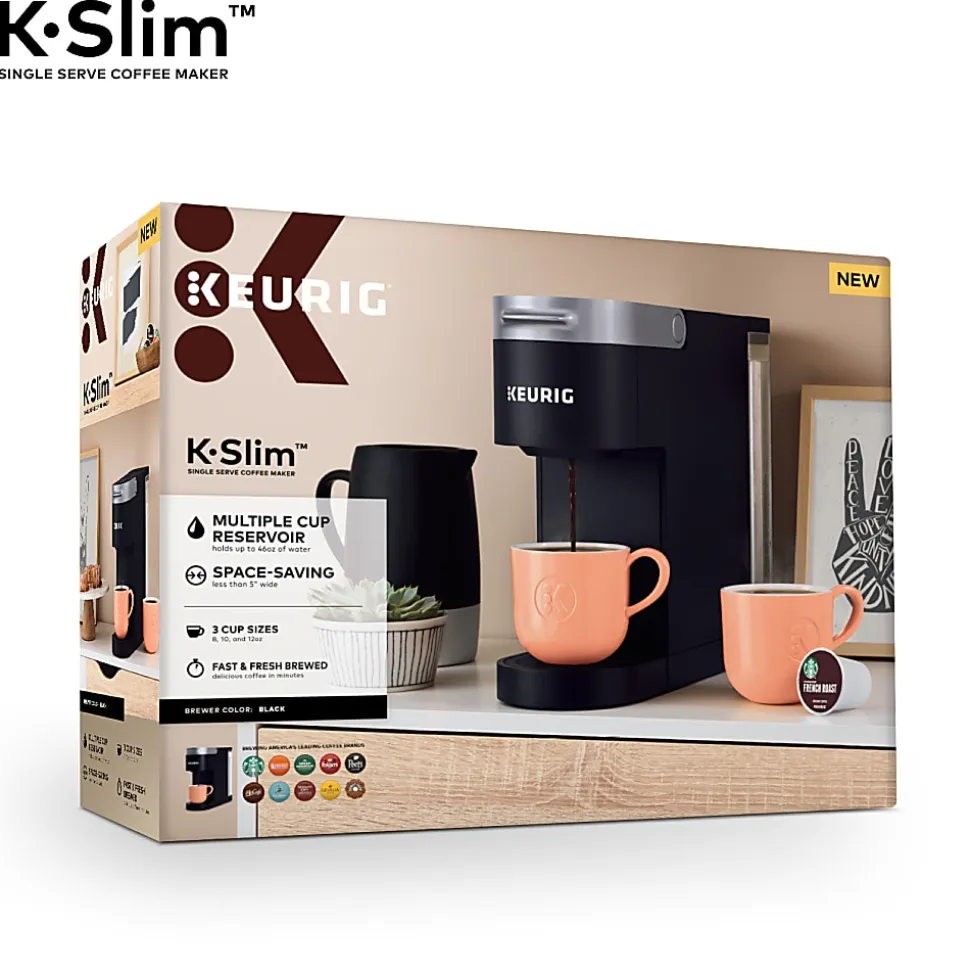 Keurig® K-Slim™ Single-Serve Coffee Maker, Black