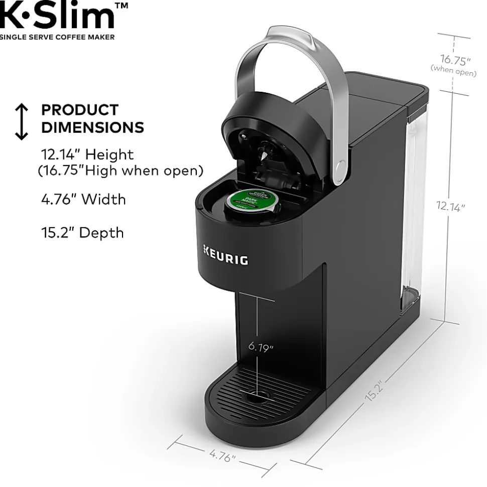 Keurig® K-Slim™ Single-Serve Coffee Maker, Black