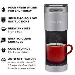 Keurig® K-Suite® In-Room Single Serve Coffee Maker, Silver