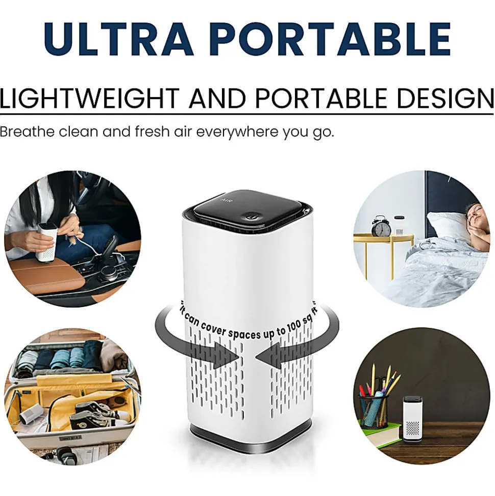 KIKI PURE A1 Mini HEPA Portable Air Purifier