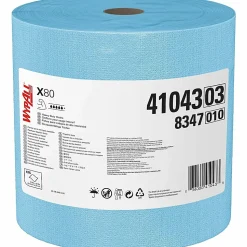 Kimberly-Clark Professional™ Wypall™ Wipers, 12 1/2" x 13 7/16", Blue, 475 Sheets