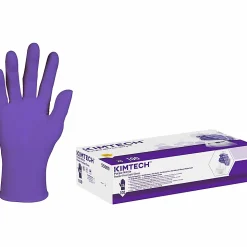 Kimberly-Clark® Safeskin Purple Nitrile Exam Gloves, Extra-Small, Purple, Box Of 100
