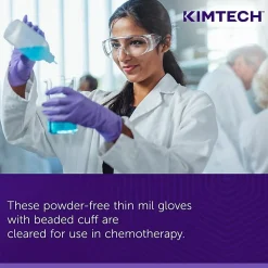 Kimberly-Clark® Safeskin Purple Nitrile Exam Gloves, Extra-Small, Purple, Box Of 100