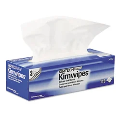KIMTECH Delicate Task Wipers - Pop-Up Box - For Laboratory - Absorbent - White/ - 1 Box