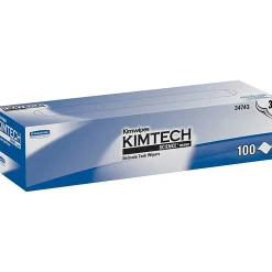 KIMTECH Delicate Task Wipers - Pop-Up Box - For Laboratory - Absorbent - White/ - 1 Box