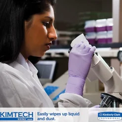 KIMTECH Kimwipes 1-Ply Delicate Task Wipers, 4-7/16" x 8-7/16", White, Box Of 280 Wipes