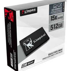 Kingston KC600 512 GB Solid State Drive - 2.5