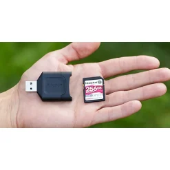 Kingston MobileLite Plus SD Reader - SDHC, SDXC, SD - USB 3.2 (Gen 1) Type A - External