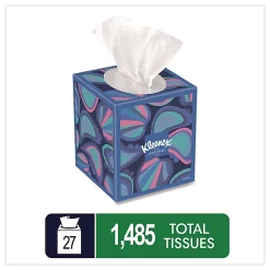 Kleenex® Anti-Viral Facial Tissue, 3-Ply, White, 55 Sheets/Box, 27 Boxes/Carton