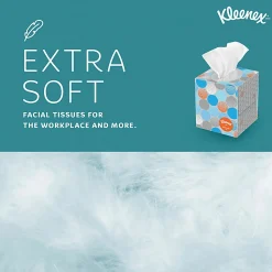 Kleenex® Anti-Viral® 3-Ply Facial Tissue, White, 68 Sheets Per Box, Carton Of 12