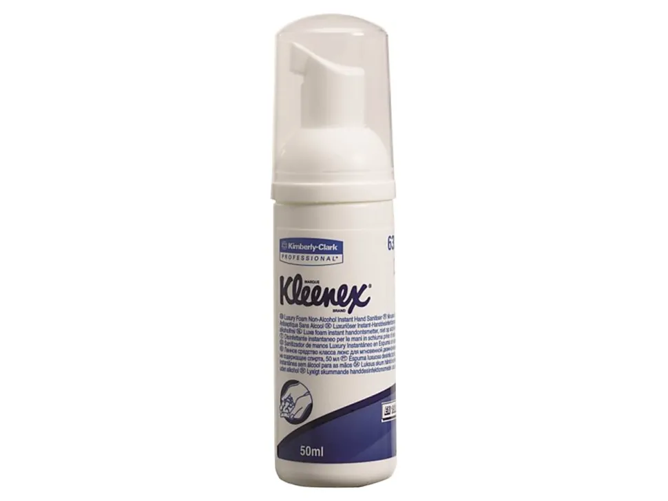 Kleenex - Hand sanitizer - foam - bottle - 1.7 fl.oz - antibacterial - clear (pack of 24)
