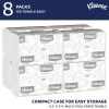 Kleenex® Multi-Fold 1-Ply Paper Towels, 150 Sheets per Bundle, 8 Bundles per Carton, 1200 Sheets Total