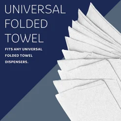 Kleenex® Multi-Fold 1-Ply Paper Towels, 150 Sheets per Bundle, 8 Bundles per Carton, 1200 Sheets Total