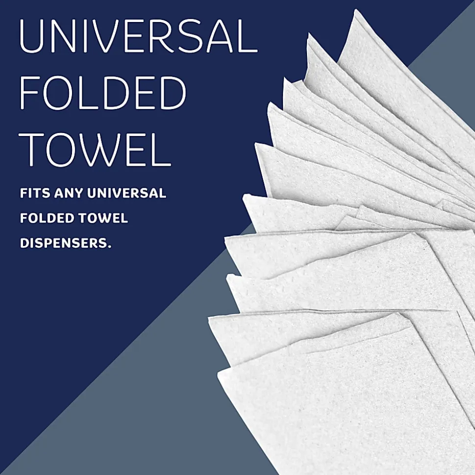 Kleenex® Multi-Fold 1-Ply Paper Towels, 150 Sheets per Bundle, 8 Bundles per Carton, 1200 Sheets Total