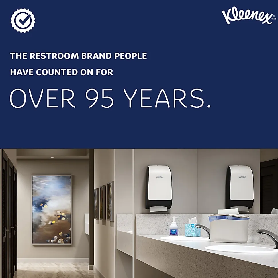 Kleenex® Multi-Fold 1-Ply Paper Towels, 150 Sheets per Bundle, 8 Bundles per Carton, 1200 Sheets Total