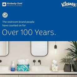 Kleenex®1-Ply Hand Towels in a Pop-Up Box, 120 Sheets Per Box, Pack Of 18 Boxes