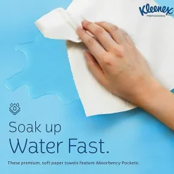 Kleenex® 1-Ply Paper Towels In A Pop-Up Box, Pack Of 120 Sheets