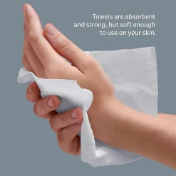 Kleenex® Premier 1-Ply Paper Towels , Perforated, 70 Sheets Per Roll, Pack of 24 Rolls