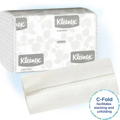 Kleenex® Professional™ Embossed 1-Ply Paper Towels, 150 Per Pack, Case Of 4 Packs
