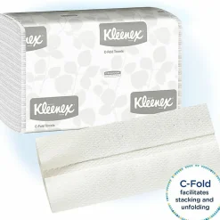 Kleenex® Professional™ Embossed 1-Ply Paper Towels, 150 Per Pack, Case Of 4 Packs