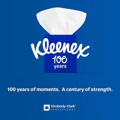 Kleenex® Professional Naturals Boutique Facial Tissue Cube, 90 Sheets Per Box, Case of 36 Boxes, 21270CT