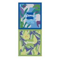 Kleenex® Trusted Care 2-Ply Facial Tissues, White, 70 Tissues Per Box, Pack Of 4