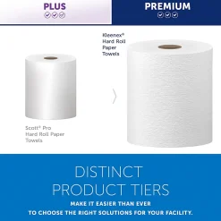 Kleenex® Universal Hard Roll Paper Towels (50606), 1.75