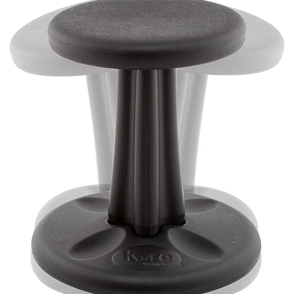 Kore Design™ Kids Wobble Chair 14", Black