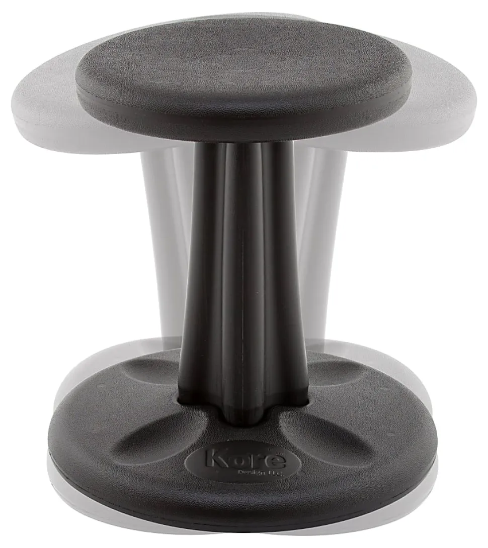 Kore Design™ Kids Wobble Chair 14", Black