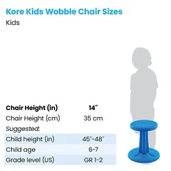 Kore Design™ Kids Wobble Chair 14