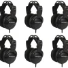 Koss UR20 Over Ear Headphones - Stereo - Wired - 32 Ohm - 30 Hz to 20 kHz - Over-the-head - Binaural - Circumaural - 8 ft Cable - 6/Pack