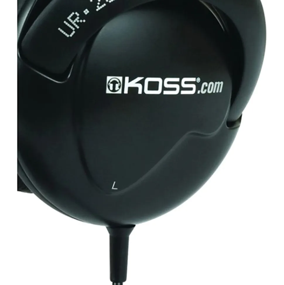 Koss UR20 Over Ear Headphones - Stereo - Wired - 32 Ohm - 30 Hz to 20 kHz - Over-the-head - Binaural - Circumaural - 8 ft Cable - 6/Pack