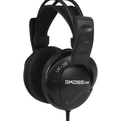 Koss UR20 Over Ear Headphones - Stereo - Wired - 32 Ohm - 30 Hz to 20 kHz - Over-the-head - Binaural - Circumaural - 8 ft Cable - 6/Pack