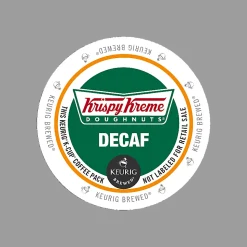 Krispy Kreme Doughnuts® Single-Serve Coffee K-Cup® Pods, Decaffeinated, Carton Of 24