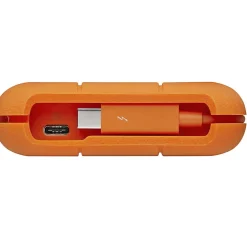 LaCie Rugged SECURE 2TB Portable External Hard Drive, STFR2000403