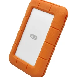 LaCie Rugged SECURE 2TB Portable External Hard Drive, STFR2000403