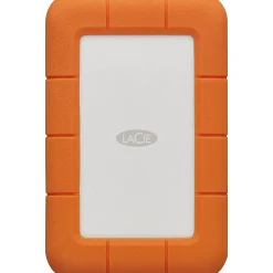 LaCie Rugged SECURE 2TB Portable External Hard Drive, STFR2000403